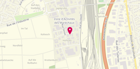 Plan de KOEHREN Menuiserie, 4 Rue du Général Rapp, 67450 Mundolsheim