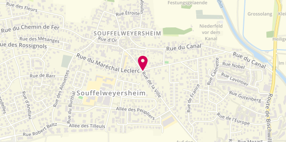 Plan de SCHOETTEL Michel, 19 Rue Ville, 67460 Souffelweyersheim