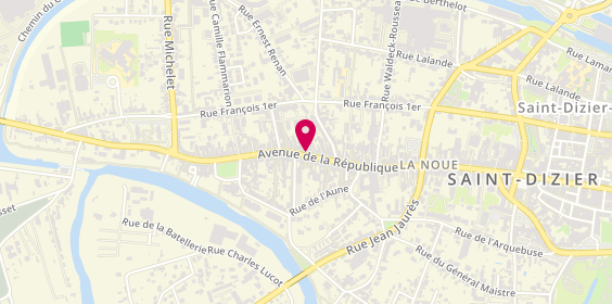 Plan de Acb, 400 Avenue République, 52100 Saint-Dizier