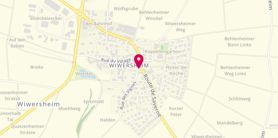 Plan de Montage de Sousa, 32 Route de Saverne, 67370 Wiwersheim