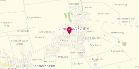 Plan de Menuiserie Artisanale de Klein, 8 Rue Principale, 67370 Schnersheim