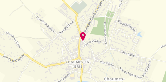 Plan de Burel, 10 Boulevard des Barres, 77390 Chaumes-en-Brie