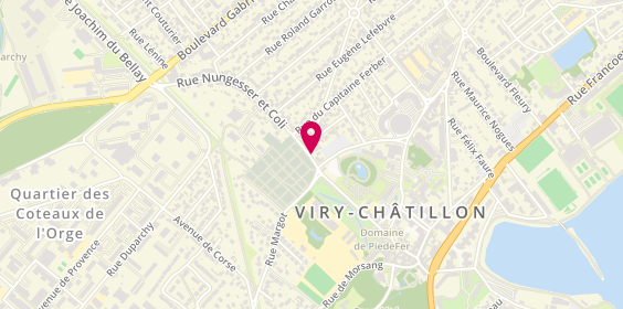 Plan de R.I.V, 4 Rue Nungesser et Coli, 91170 Viry-Châtillon