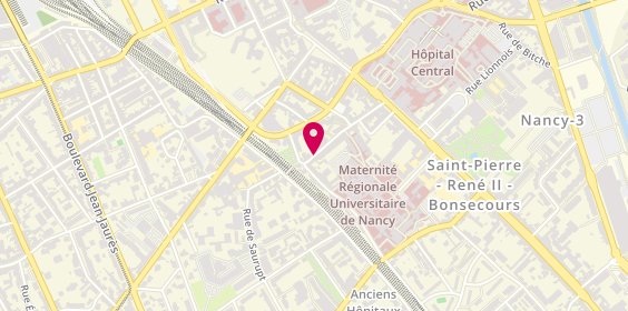 Plan de Mcdj Lelcerc, 31 Bis Rue Abbé Grégoire, 54000 Nancy