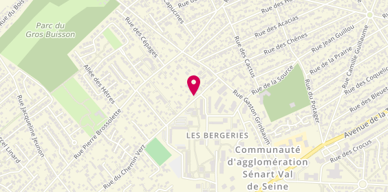 Plan de PENNETEAU Bernard, 111 Rue du Chemin Vert, 91210 Draveil