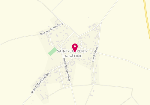 Plan de SAS Cimmob, 18 Rue d'Amfreville, 28210 Saint-Laurent-la-Gâtine