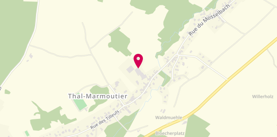 Plan de Charpente Hopfner, 20 Rue des Tilleuls, 67440 Thal-Marmoutier