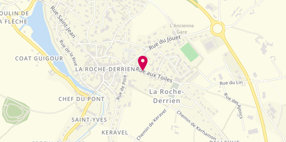 Plan de Echelle 1, 31 Ter Rue Aux Toiles, 22450 La Roche-Jaudy