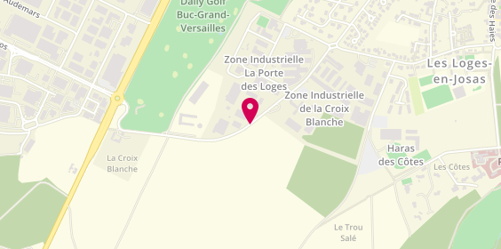 Plan de SAS Derobert, Rue de la Croix Blanche, 78350 Les Loges-en-Josas