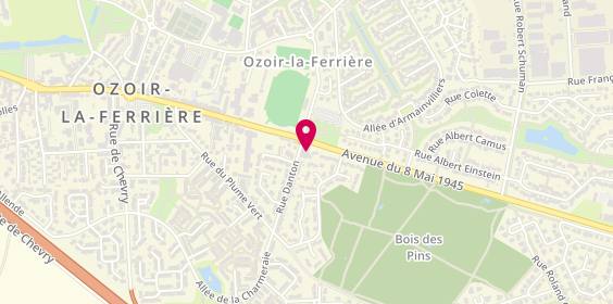 Plan de Atoubaie - Art et Fenêtres - Rénoval, 1 Rue Danton, 77330 Ozoir-la-Ferrière