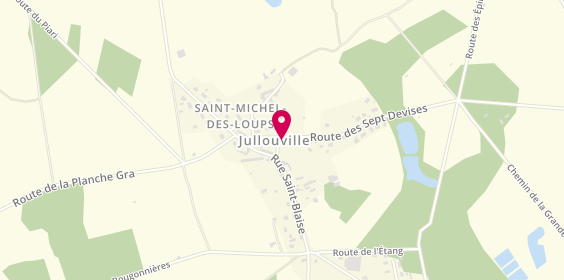Plan de Bacha Salim Menuisier Plaquiste, Saint Michel des Loups Saint M Loup 88 Route 7 Devises, 50610 Saint Michel Des Loups