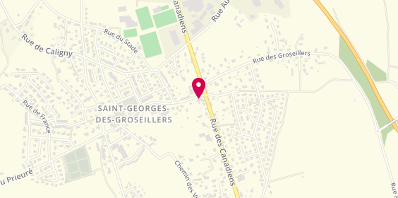 Plan de Komilfo, Route de Caen
46 Av. Du Général Charles de Gaulle, 61100 Saint-Georges-des-Groseillers