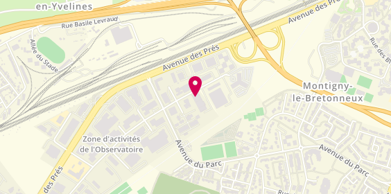 Plan de Atelier d'Arts des Yvelines, 28 avenue des 3 Peuples, 78180 Montigny-le-Bretonneux