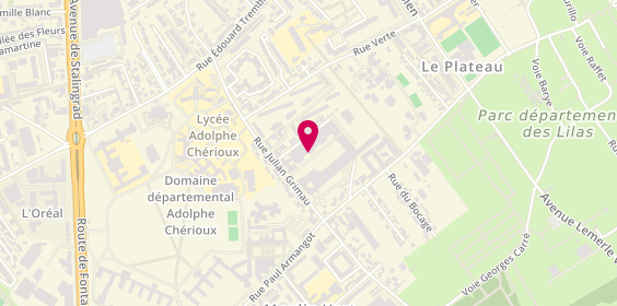 Plan de Menuiserie FOX, 132 Rue Julian Grimau, 94400 Vitry-sur-Seine