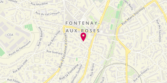Plan de Menuiserie Morin, 16 Rue des Pierrelais, 92260 Fontenay-aux-Roses