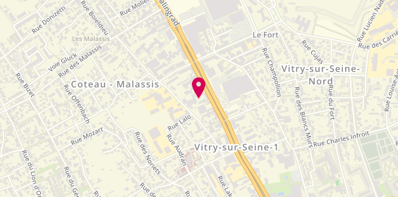 Plan de Araujo & Rodrigues, 47 Boulevard de Stalingrad, 94400 Vitry-sur-Seine