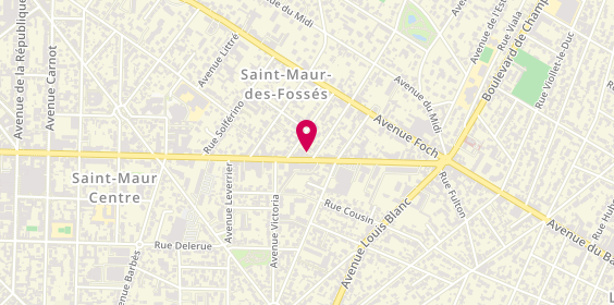 Plan de Vaures & Fils, 165 Boulevard de Créteil, 94100 Saint-Maur-des-Fossés
