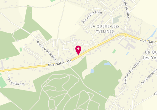 Plan de GACHE Thierry Fils, 64 Rue Nationale, 78940 La Queue Lez Yvelines