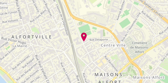 Plan de Atelier Assistance, 1 Rue Delaporte, 94700 Maisons-Alfort