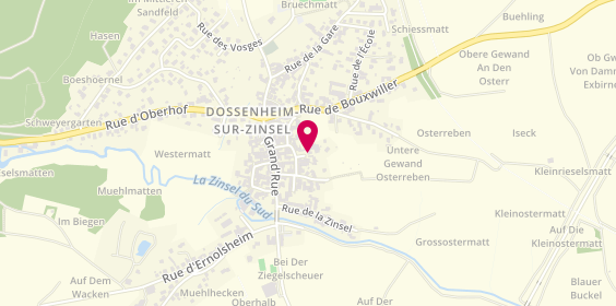 Plan de Menuiserie Reeb, 107 impasse des Vergers, 67330 Dossenheim-sur-Zinsel