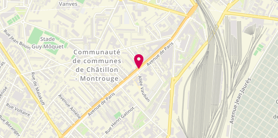 Plan de Activite Menuiserie Batiment Habitat, 89 Avenue Paris, 92320 Châtillon