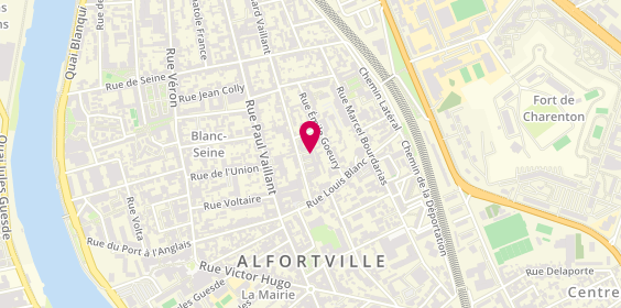 Plan de Sönmez Menuiserie, 101 Rue Edouard Vaillant Esc 9, 94140 Alfortville