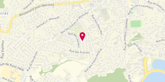Plan de Gm Stores et Fermetures, 11 Rue des Camélias, 22700 Perros-Guirec