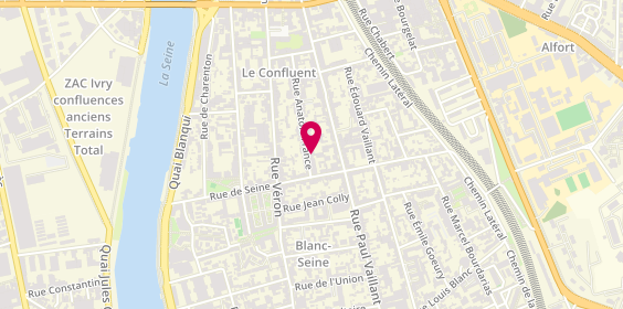 Plan de Atelier Diot, 49 Bis Rue Anatole France, 94140 Alfortville