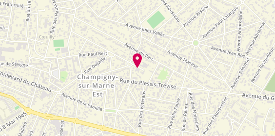 Plan de Entreprise Vigier Sa, 482 avenue Lucien Barrault, 94500 Champigny-sur-Marne