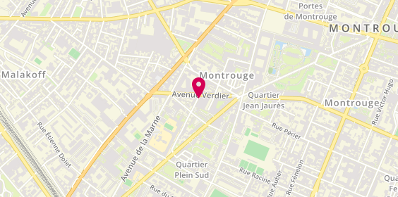Plan de FURCA Antoni, 3 Rue Arthur Auger, 92120 Montrouge