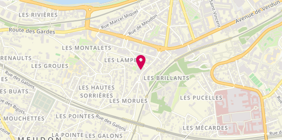 Plan de Les Fermetures de la Maison, 8 Rue de Paris, 92190 Meudon