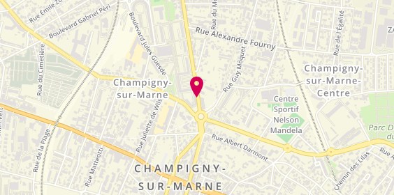 Plan de Gedeferm, 3 Avenue de la Republique, 94500 Champigny-sur-Marne