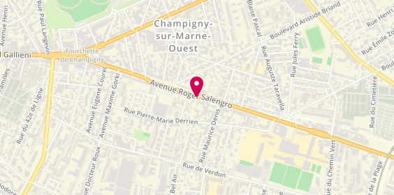 Plan de Isolation By Tryba, 72 avenue Roger Salengro, 94500 Champigny-sur-Marne