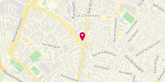 Plan de Serehen menuiserie, 83 Rue de Versailles, 78150 Le Chesnay-Rocquencourt