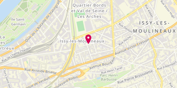 Plan de Stores 19, 43 Rue Pierre Brossolette, 92130 Issy-les-Moulineaux