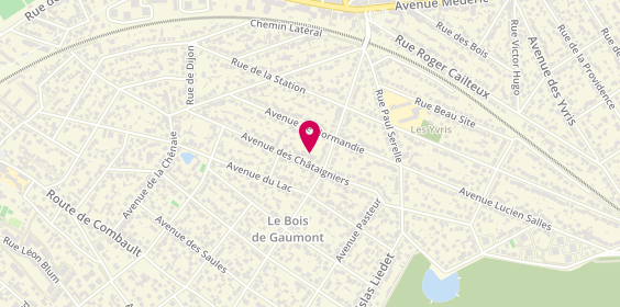 Plan de CPE Menuiserie, 55 Bis avenue des Châtaigniers, 93160 Noisy-le-Grand