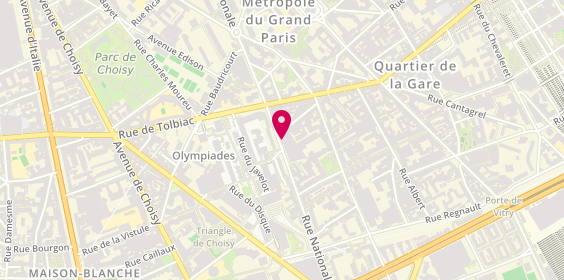Plan de Laurent Goldstein Renovation, 66 Rue Nationale, 75013 Paris