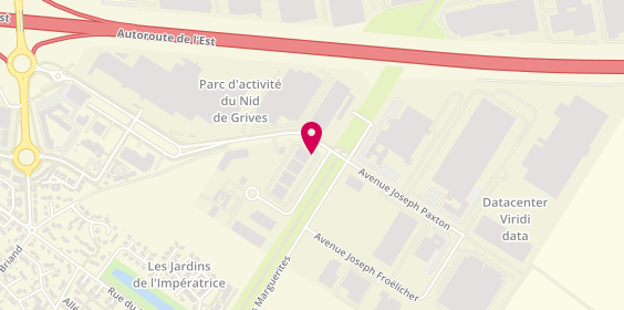 Plan de Smmc, 13 avenue Joseph Paxton, 77164 Ferrières-en-Brie