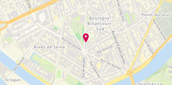Plan de Ian Concept, 38 Rue de Meudon, 92100 Boulogne-Billancourt