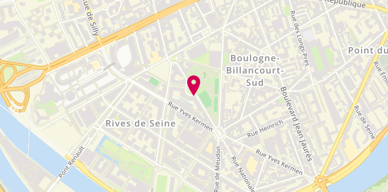 Plan de Jipfa Fb Concept, 1 Place Paul Verlaine, 92100 Boulogne-Billancourt