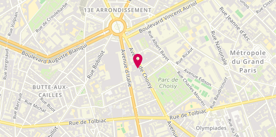 Plan de Menuiserie Rodrigues, 183 Avenue Choisy, 75013 Paris