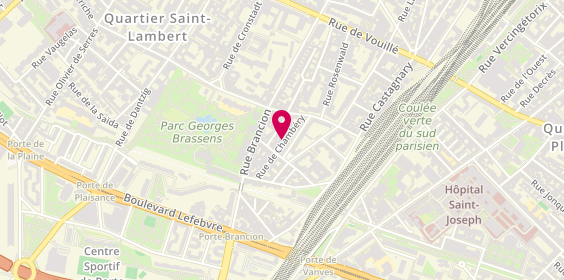 Plan de Artd, 20 Rue de Chambery, 75015 Paris