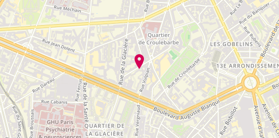 Plan de Ambg, 9 Rue du Champ de l'Alouette, 75013 Paris