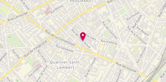 Plan de Sécurimex, 122 Rue de l'Abbé Groult, 75015 Paris