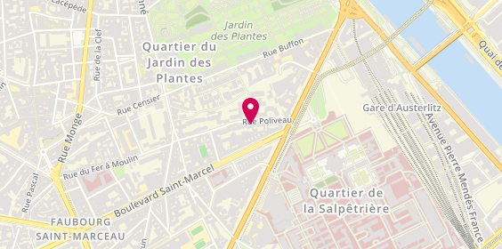 Plan de R&S Menuiserie, 15 Rue Poliveau, 75005 Paris