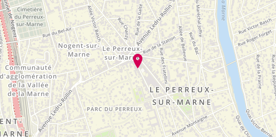 Plan de Bagot Bernard, 95 Avenue Georges Clemenceau, 94170 Le Perreux-sur-Marne