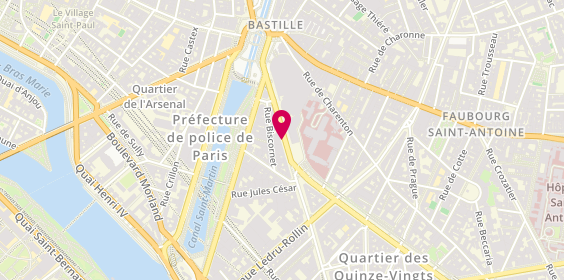 Plan de La Maison du Placard, 57/59 Rue de Lyon, 75012 Paris