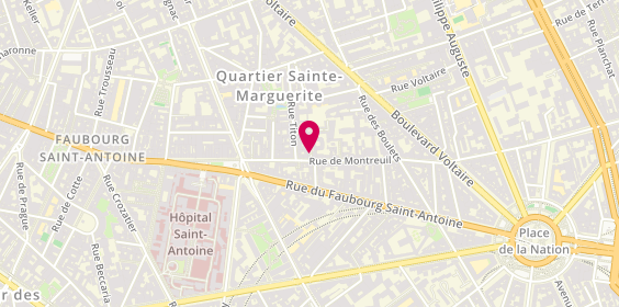 Plan de KARAMANLIS Michaël, 37 Bis Rue de Montreuil, 75011 Paris