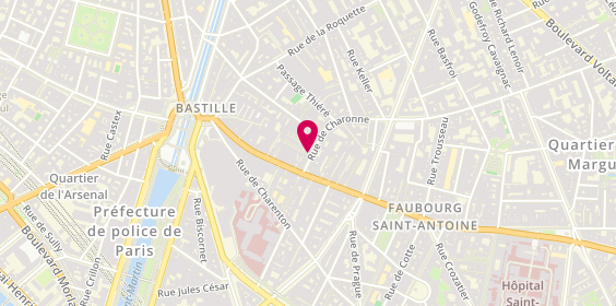 Plan de Atelier de Menuiserie en Sièges Jallet, 5 Rue Charonne, 75011 Paris