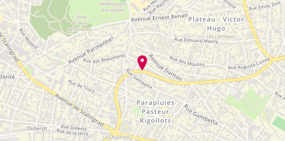 Plan de La Boutique du Menuisier, 107 Avenue République, 94120 Fontenay-sous-Bois
